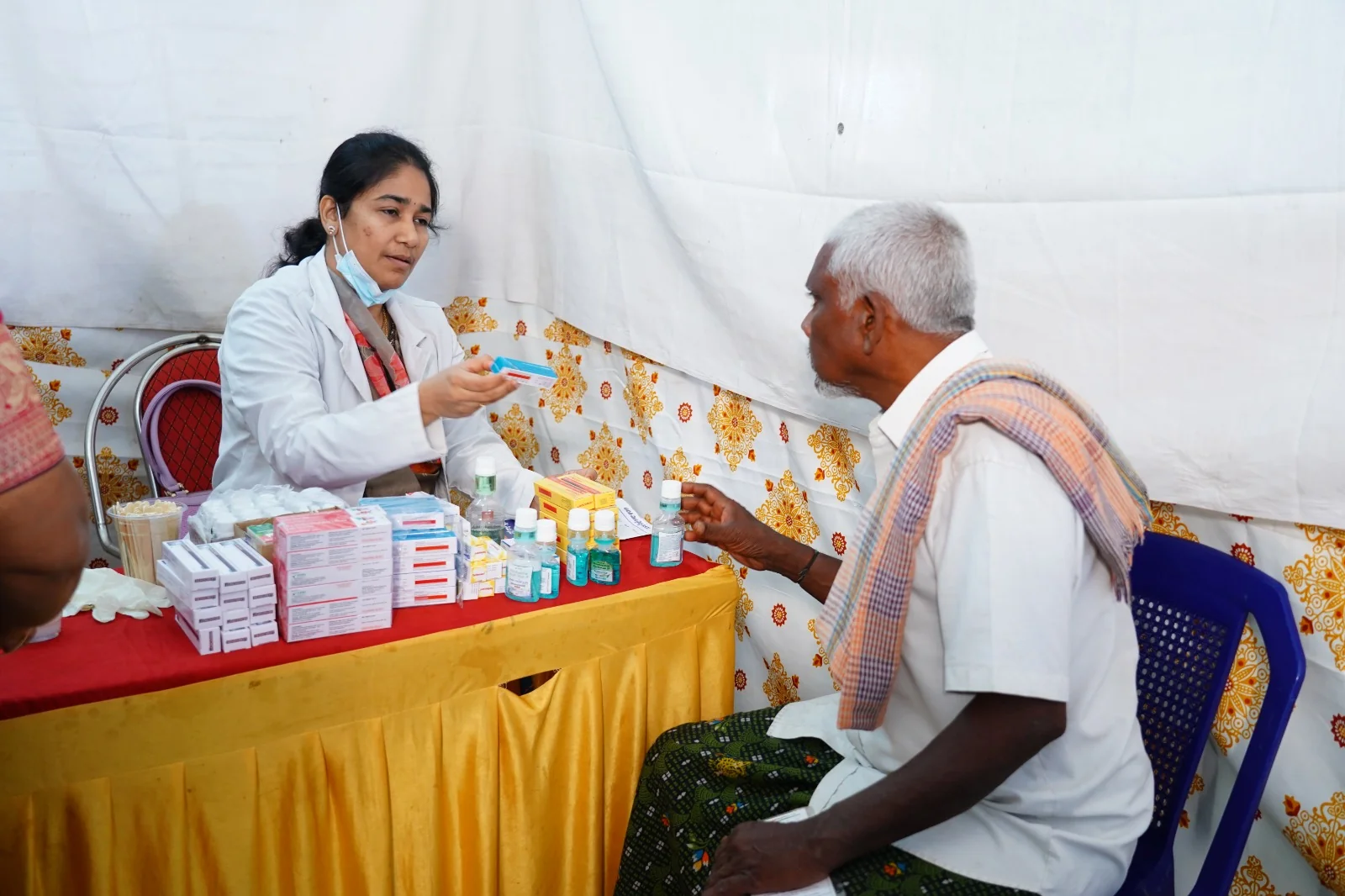 Medical camp at Mulpur